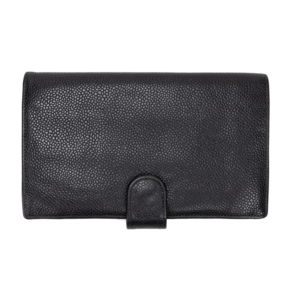 Chanel CC Timeless Long Bifold Wallet